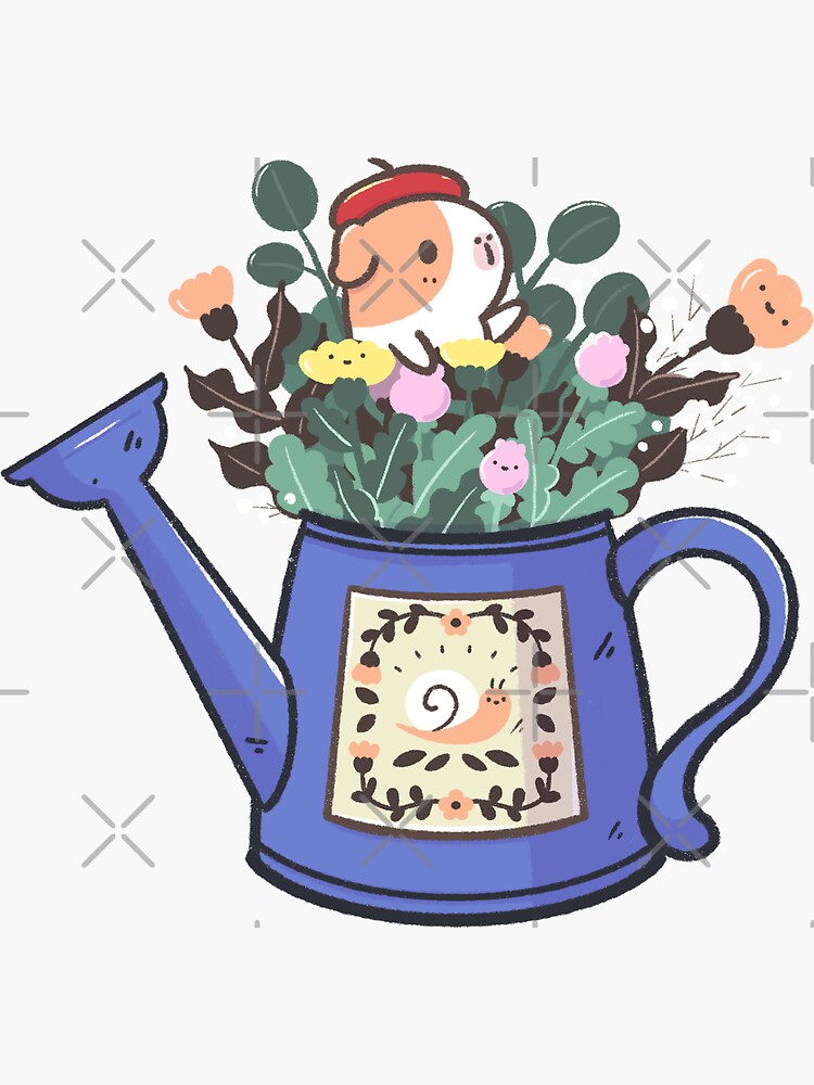 Bubu and Moonch, Bubu and kawaii flowers by Miri-Noristudio
