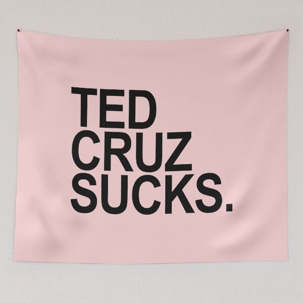 Item preview, Ted Cruz Sucks - black 2 designed and sold by Thelittlelord.