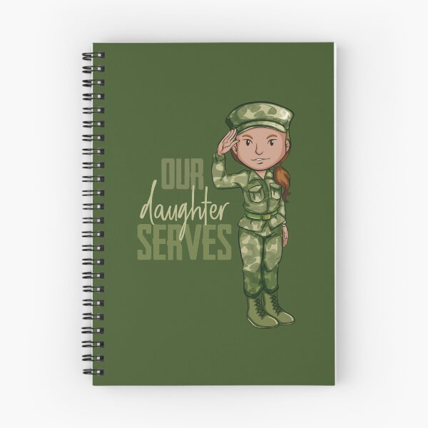 Item preview, Our Daughter Serves! (on Green) designed and sold by PawsitiveMum.