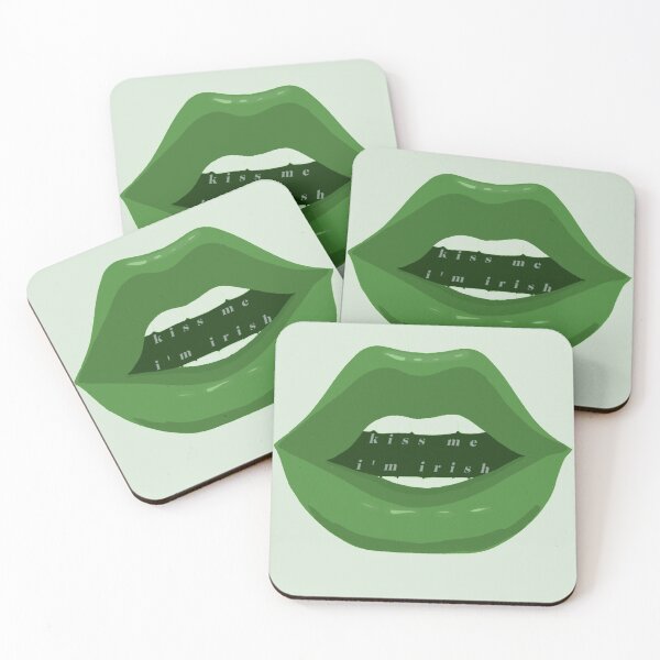 Item preview, kiss me i'm irish designed and sold by buzzcutart.