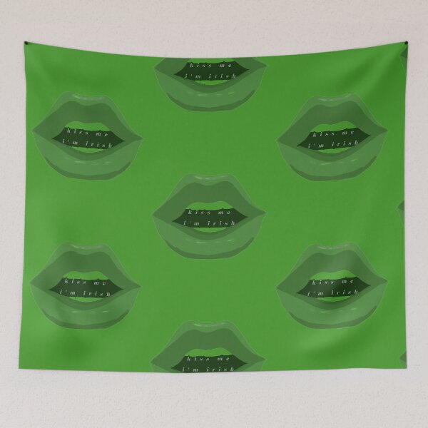 Item preview, kiss me i'm irish designed and sold by buzzcutart.
