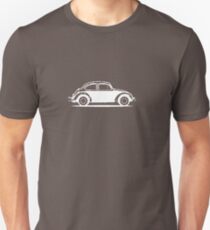 1961 Beetle - White print Unisex T-Shirt