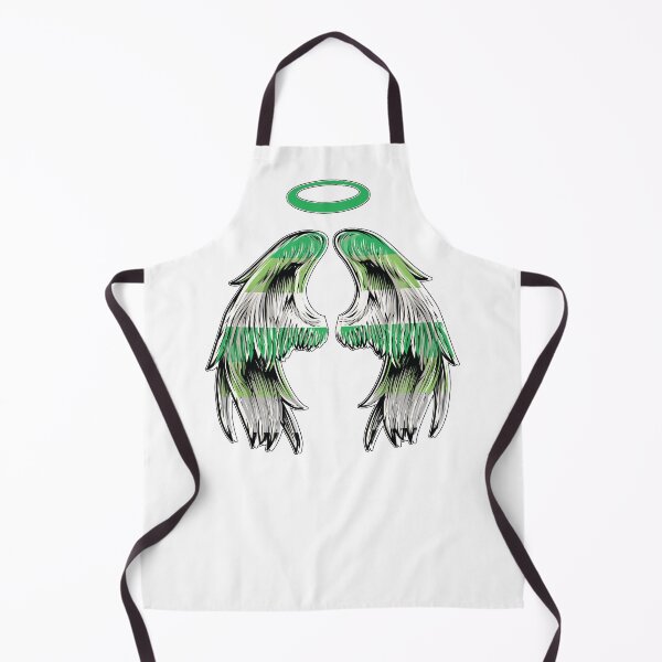 Item preview, Agender Wings and Green Halo designed and sold by sociallyinform.
