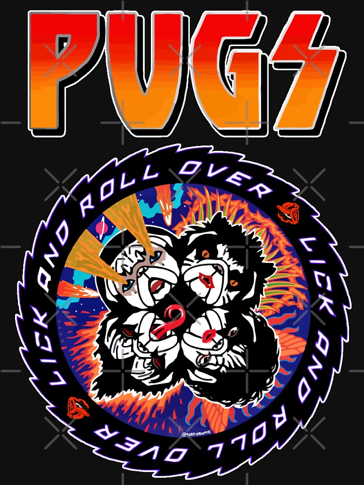 Lick and Roll Over by darklordpug