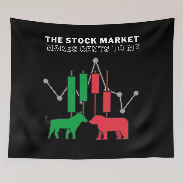 Item preview, The Stock Market Makes Cents To Me designed and sold by Drugaya.