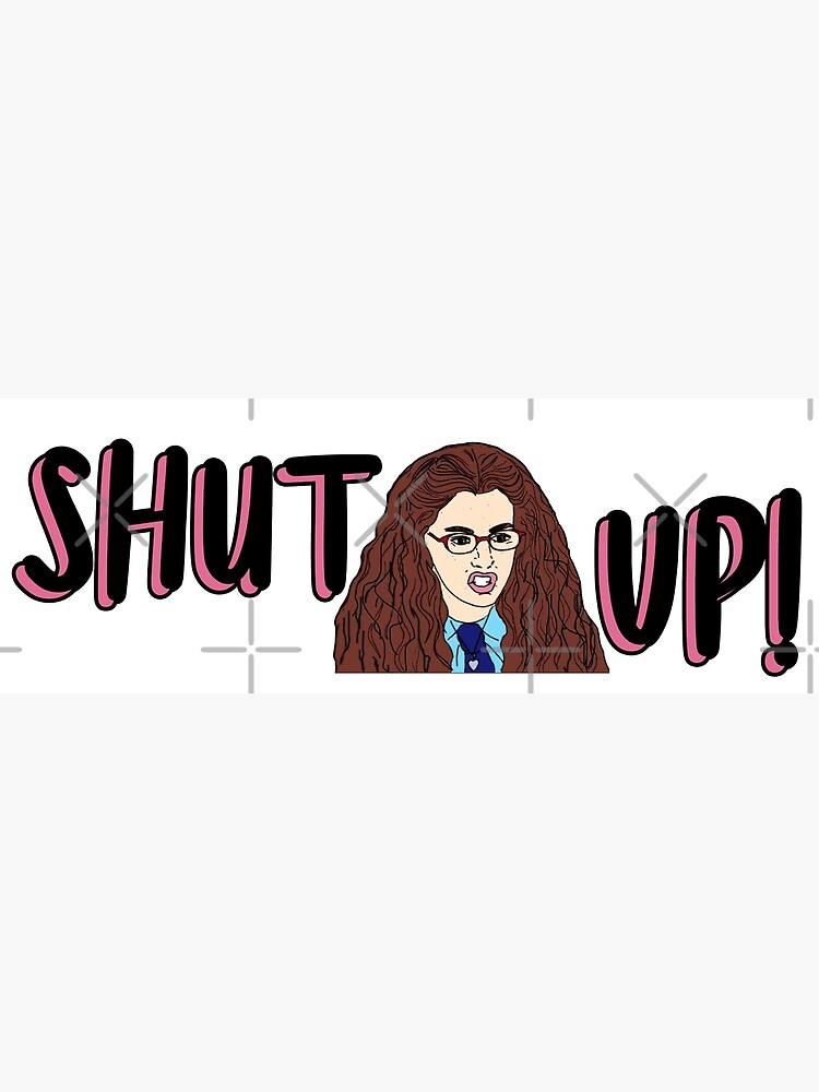 The Princess Diaries Shut Up Poster By Baranskini Redbubble 1734