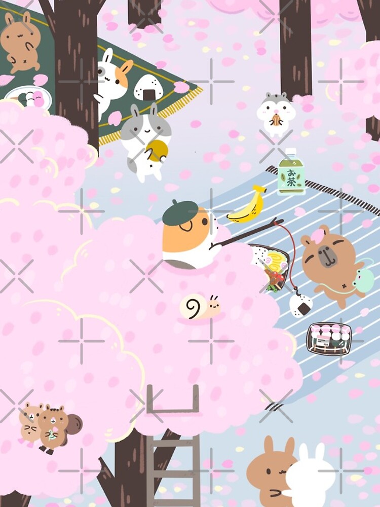Bubu and Moonch, Cherry Blossom by Miri-Noristudio