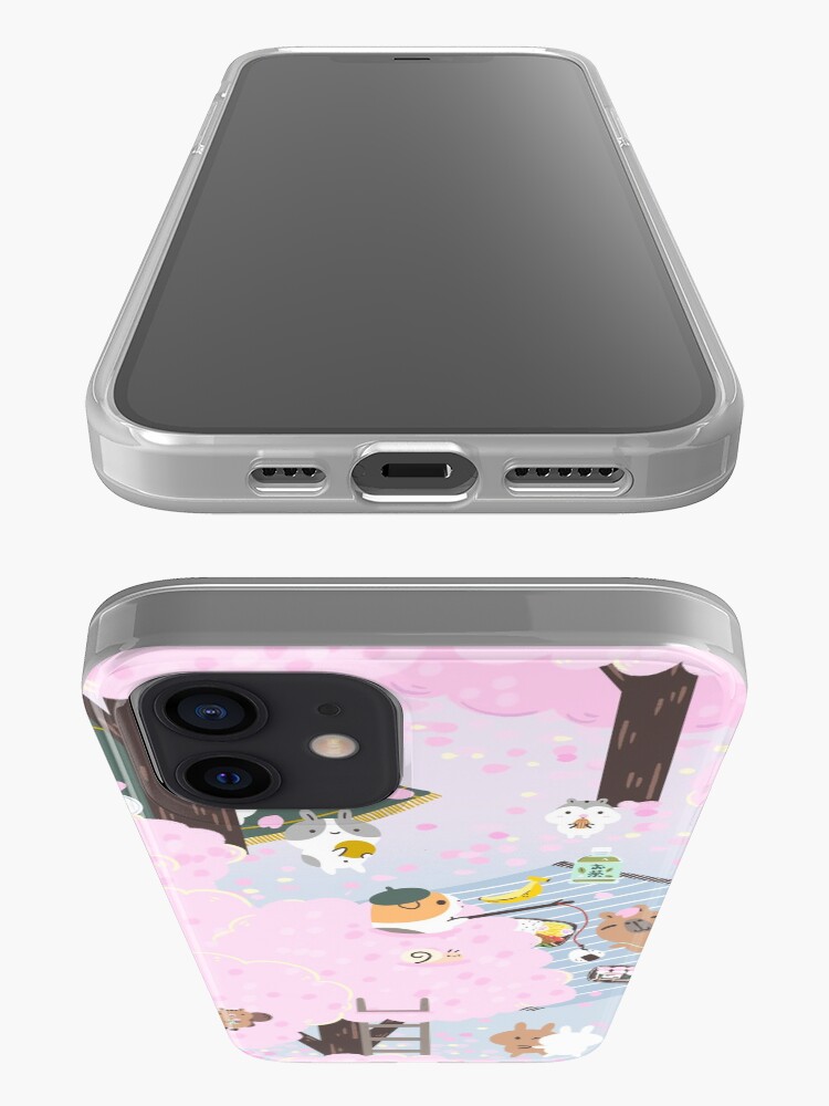 Alternate view of Bubu and Moonch, Cherry Blossom iPhone Case & Cover