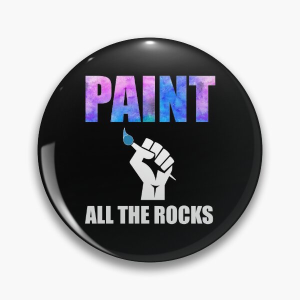 Item preview, Paint All The Rocks designed and sold by Cat Lady Designs.