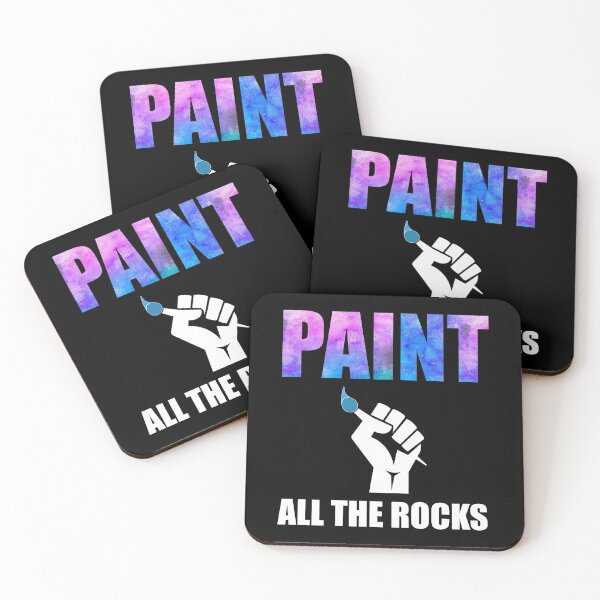 Item preview, Paint All The Rocks designed and sold by Cat Lady Designs.