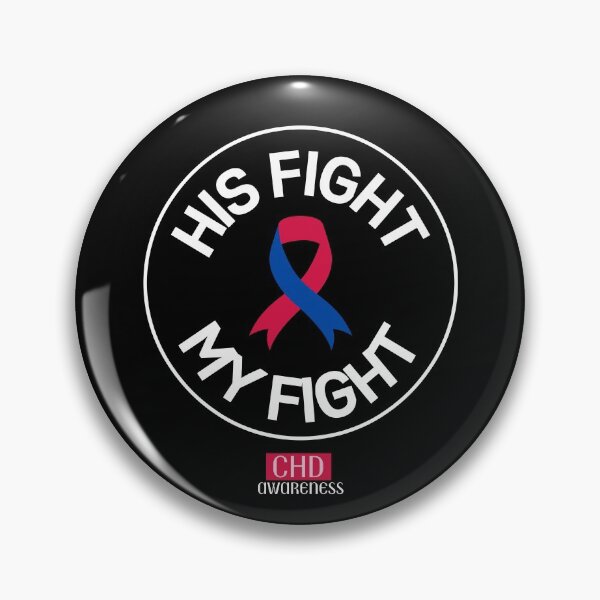 Item preview, His fight my fight chd awareness designed and sold by Tecnofa.