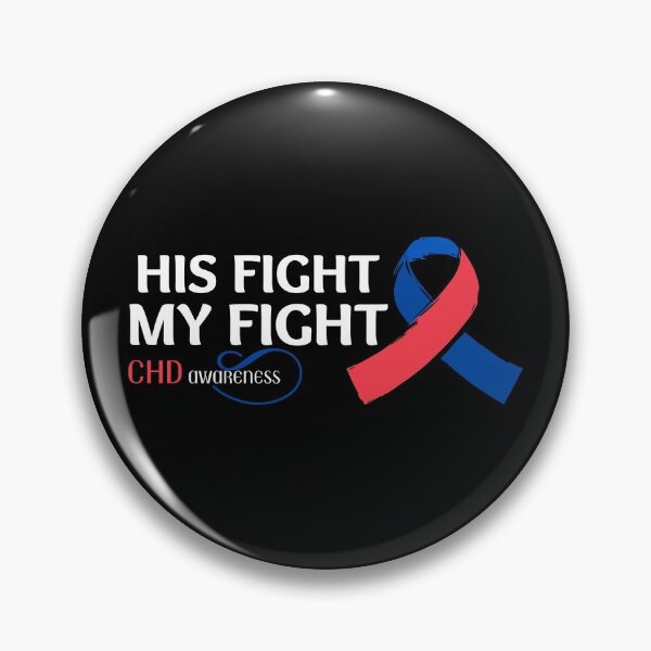 Item preview, His fight my fight chd awareness designed and sold by Tecnofa.