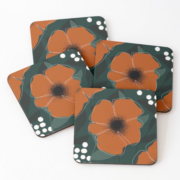 Item preview, Abstract Floral  designed and sold by wallflowershop.