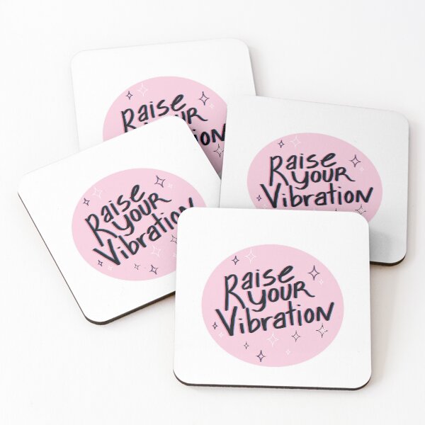 Item preview, Pink Raise your Vibration  designed and sold by cedarandsalt.