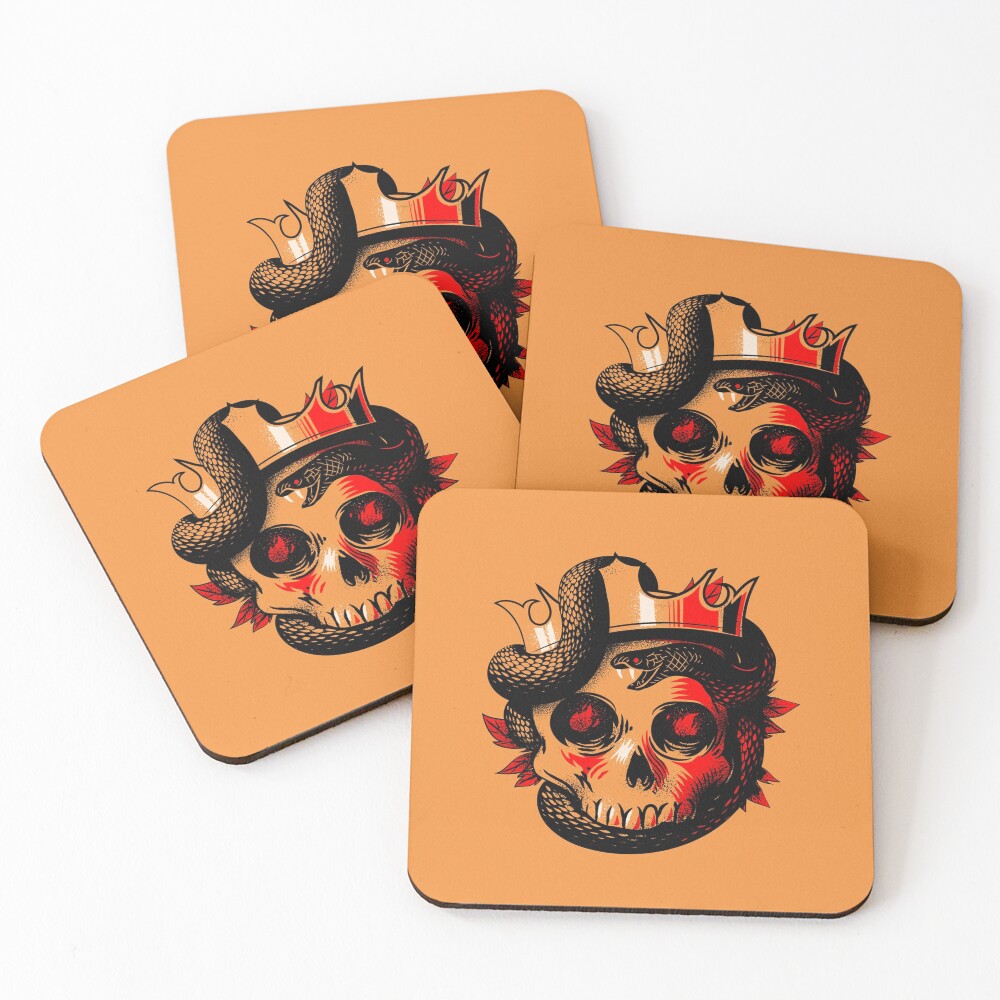 Item preview, Coasters (Set of 4) designed and sold by RedsStickerShop.