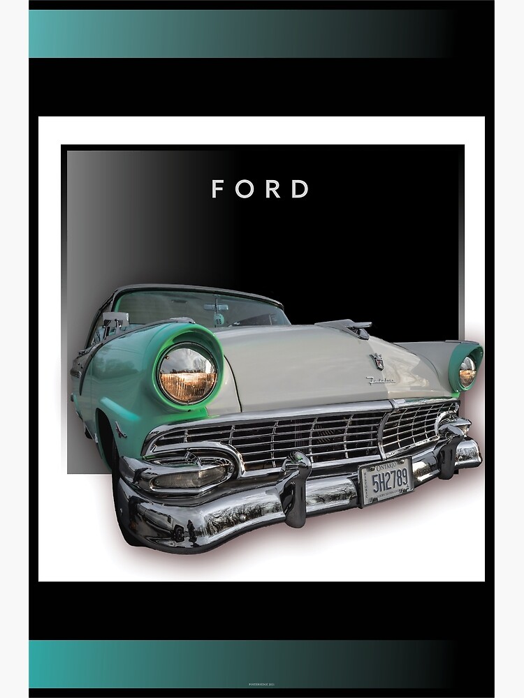 "Ford Fairlane Pop Out Poster" Photographic Print for Sale by souleye