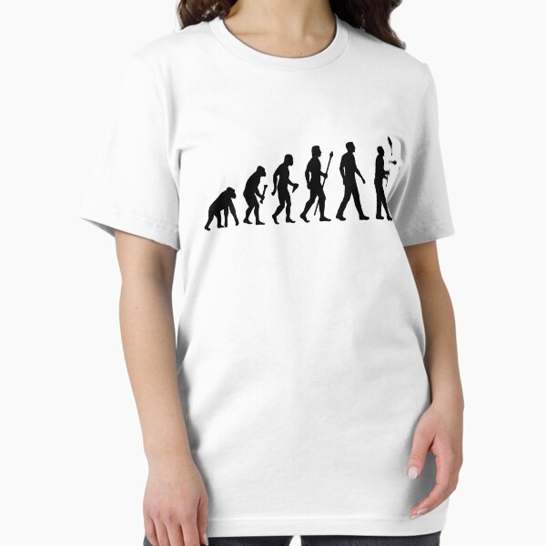 Vista previa del artículo con la obra «Camisa divertida de la evolución que hace juegos malabares», diseñado y vendido por BeyondEvolved.