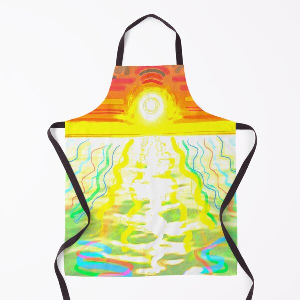 Item preview, HAND PAINTED OCEAN SUNRISE CITRUS designed and sold by THE AMERICAN TEEVANGELIST.