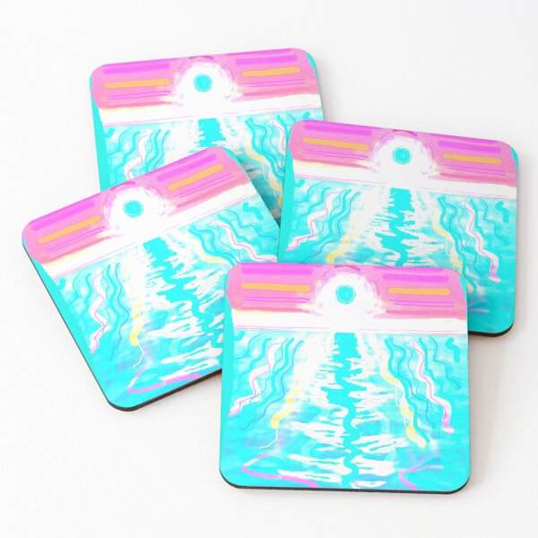 Item preview, HAND PAINTED OCEAN SUNRISE BABY POWDER designed and sold by THE AMERICAN TEEVANGELIST.