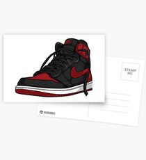 Air Jordan 1 “BRED” Postcards