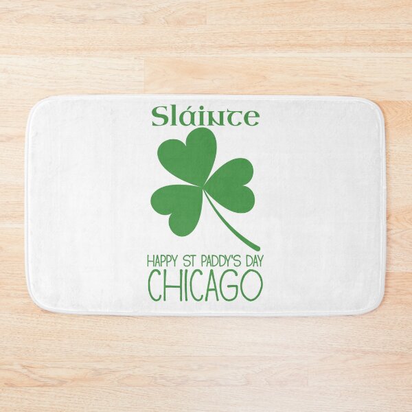 Item preview, Sláinte St Paddys Day Chicago Lucky Shamrock Green designed and sold by friendly-fox.