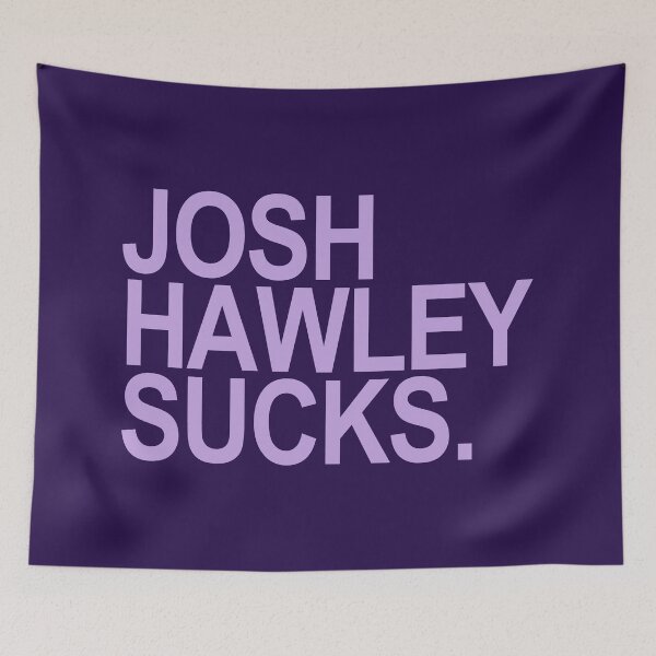 Item preview, Josh Hawley Sucks - lavender 2 designed and sold by Thelittlelord.