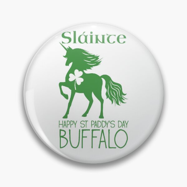 Artikelvorschau, Sláinte St Paddys Day Büffel Lucky Lepricorn Green entworfen und verkauft von friendly-fox.