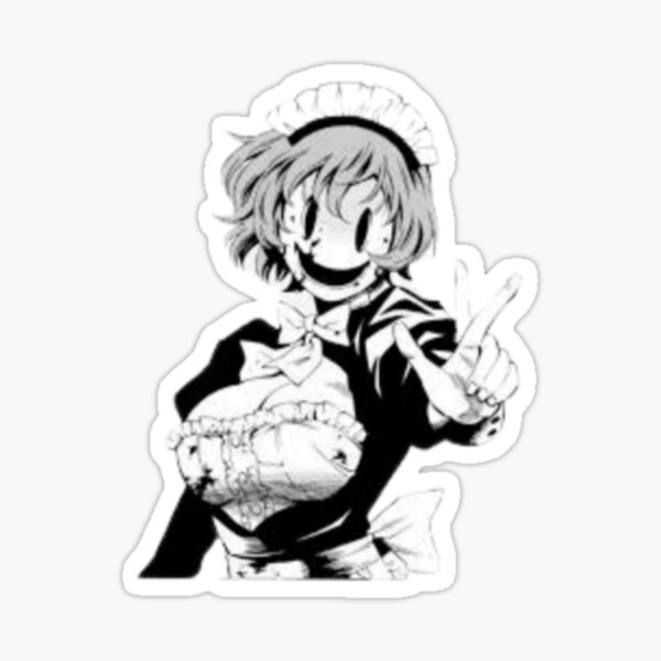 new high rise invasion mask trendy Sticker