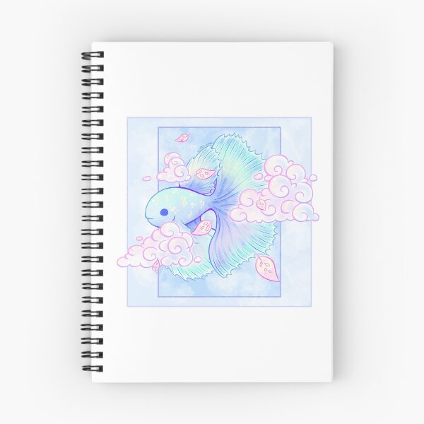 Item preview, Betta Fish + Clouds designed and sold by WinterAndo.