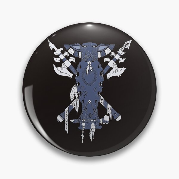 Item preview, Tauren Crest - Blue designed and sold by All-Sorts.