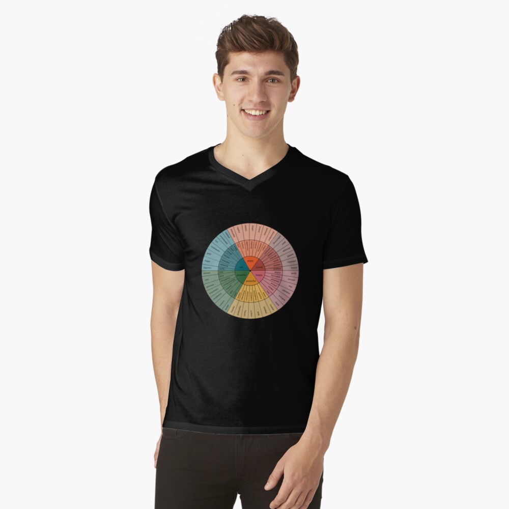 Item preview, V-Neck T-Shirt designed and sold by PsychInventory.