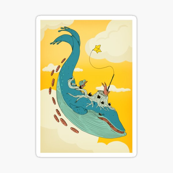 100 leagues Sticker