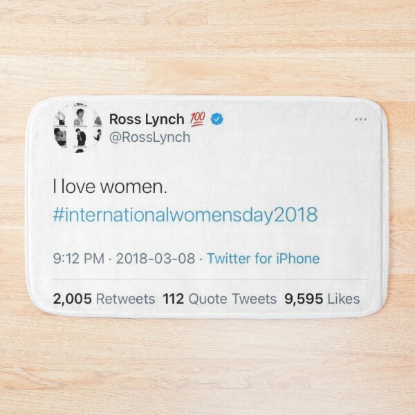 Item preview, I love women - Ross Lynch designed and sold by Raina Aubertin.