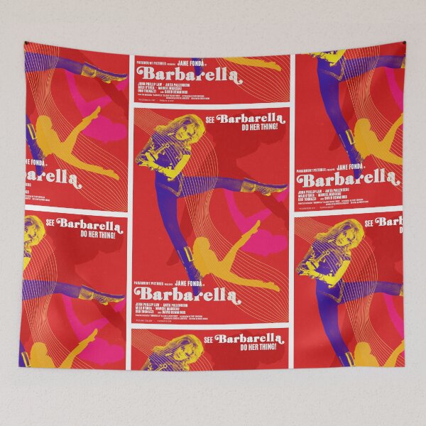 Item preview, Barbarella (1968) - Movie poster design designed and sold by jackbooks.