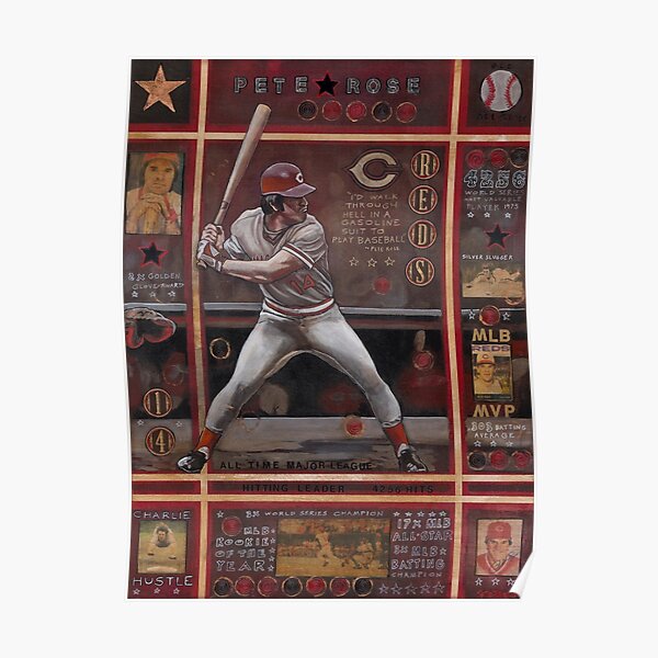 Pete Rose 1964 Baseball Greeting Card for Sale by JosephThompdop