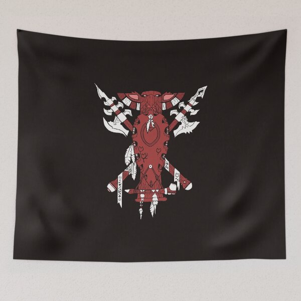 Item preview, Tauren Crest - Red designed and sold by All-Sorts.