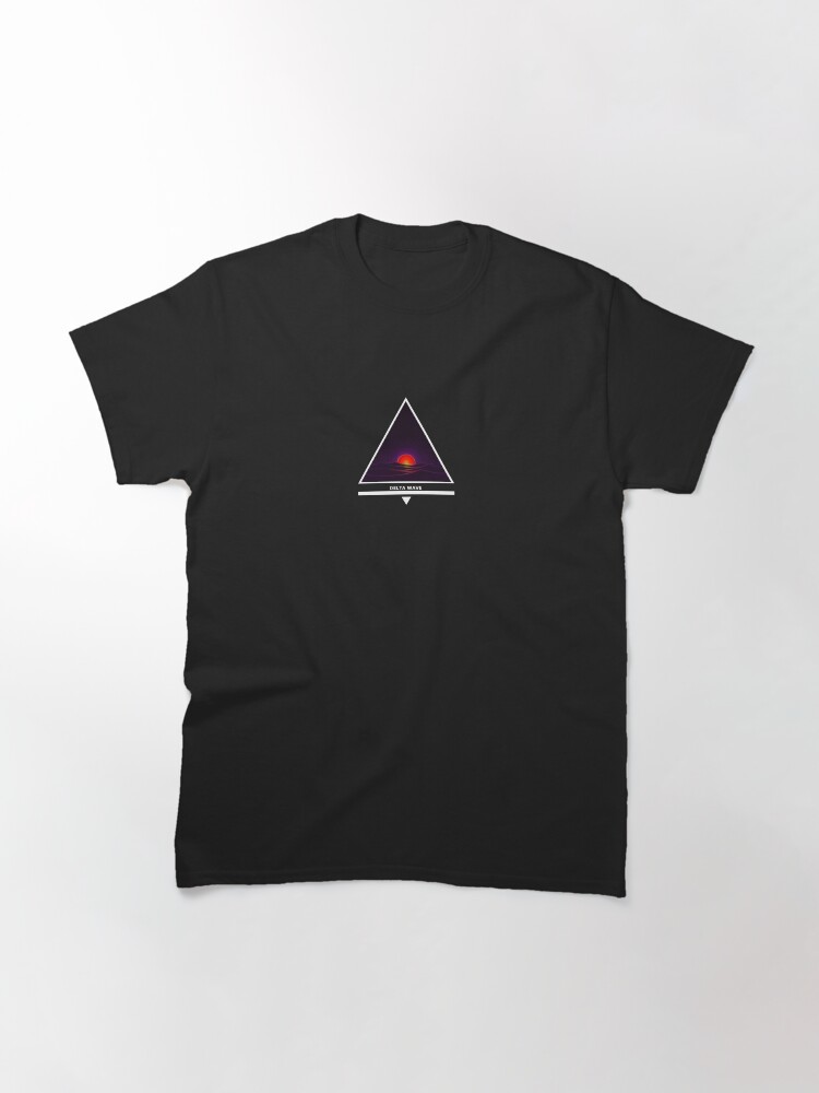 Thumbnail 3 of 7, Classic T-Shirt, Delta Wave - Ocean designed and sold by Shjohn.