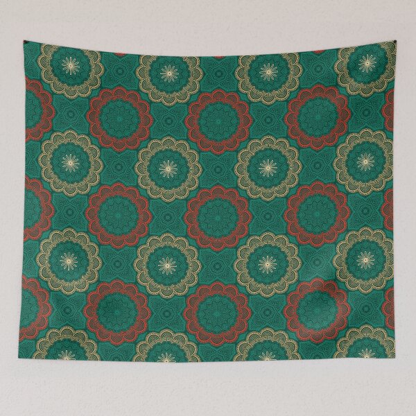 Item preview, Ethnic Floral Seamless designed and sold by angelofunkPhN.