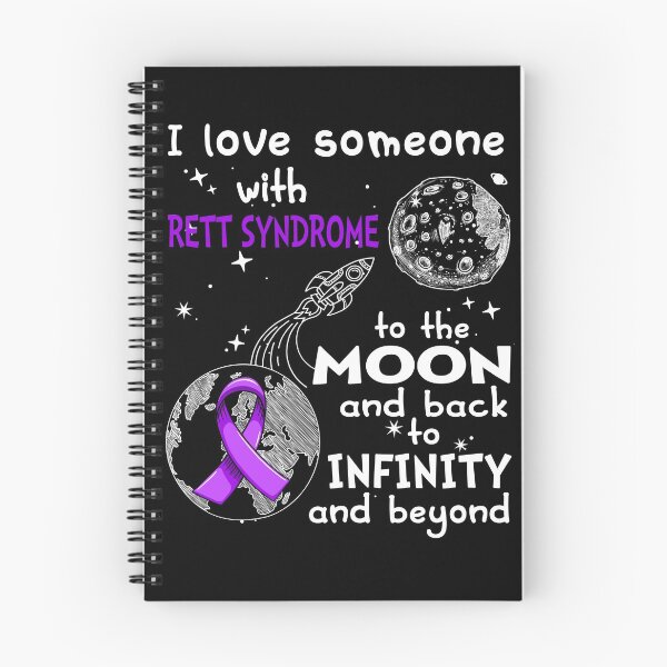 Item preview, I Love Someone With Rett Syndrome To The Moon And Back designed and sold by heppenp.