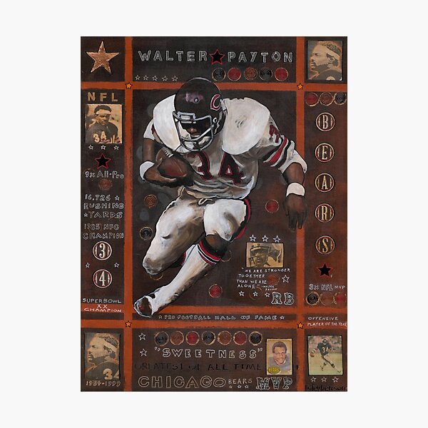 Item preview, Walter Payton designed and sold by RayStephenson.