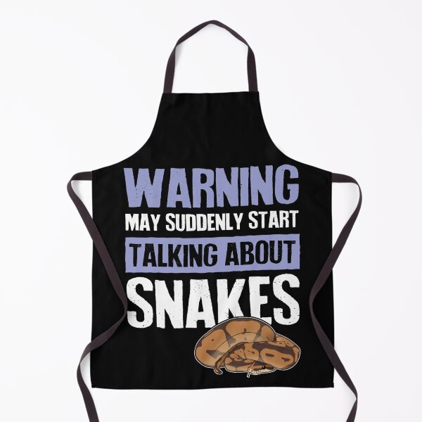 Item preview, Warning Suddenly Talking About Snakes designed and sold by Clara Hollins.