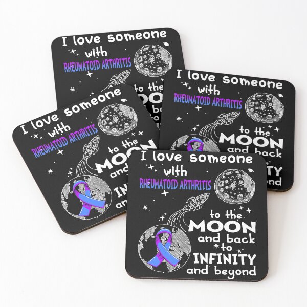 Item preview, I Love Someone With Rheumatoid Arthritis To The Moon And Back designed and sold by heppenp.