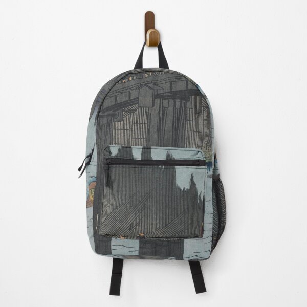 Item preview, Night Kyobashi Bridge Vintage Ukiyo-e Japanese Art designed and sold by VintageArchive.