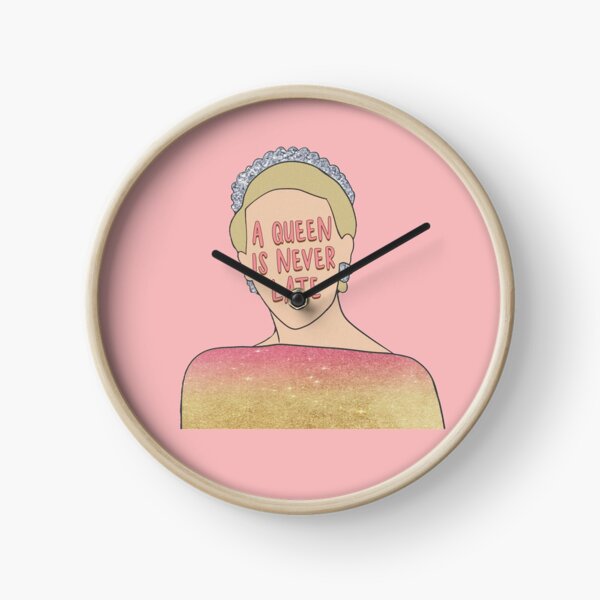 The Princess Diaries Queen Clarisse Never late Clock