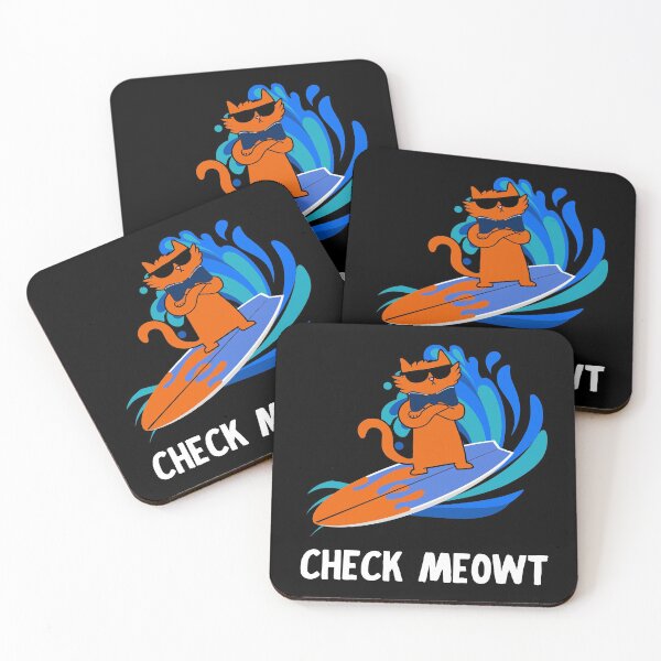 Item preview, Check Meowt designed and sold by The Feel Workshop.