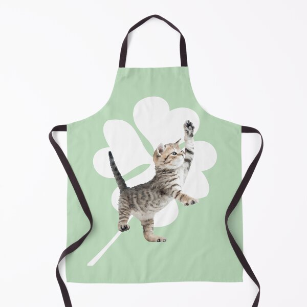 Item preview, Roaring Kitten - Clover (Mint Green) designed and sold by riccagarden.