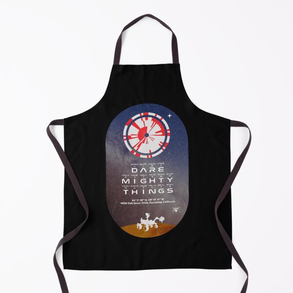 Item preview, Dare Mighty Things Nasa secret code in Perseverance parachute designed and sold by Arthur Palsenberg.