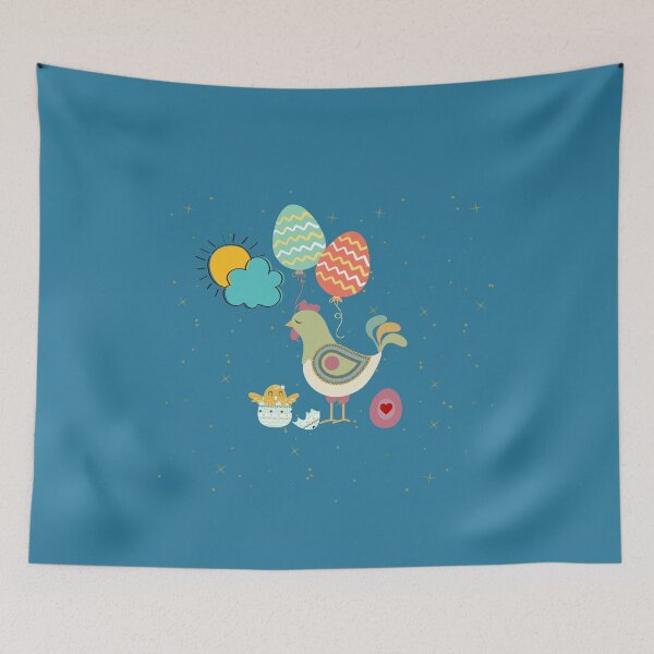 Item preview, Un pollito con su mamá designed and sold by Wayaa.