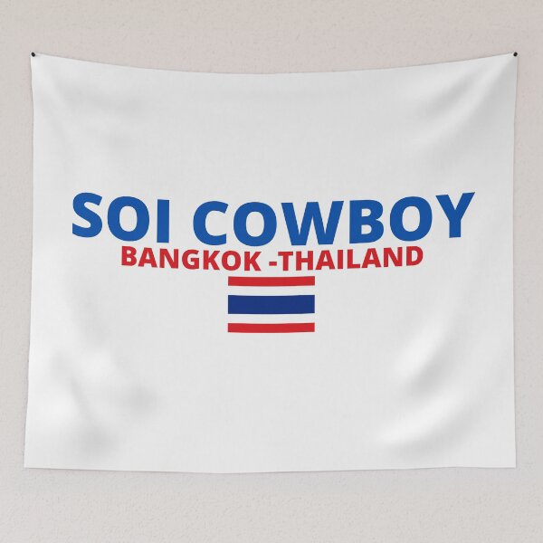 Item preview, Nightlife Area - Soi Cowboy - Bangkok -Thailand designed and sold by Scubaloppy.