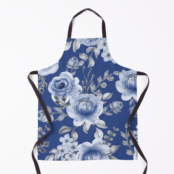 Item preview, Navy Flower Leaves designed and sold by EVERTEESLOVER.